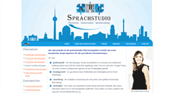 Desktop Screenshot of abc-sprachstudio.com